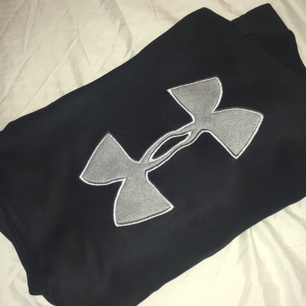 Black & Grey Under Armour Hoodie